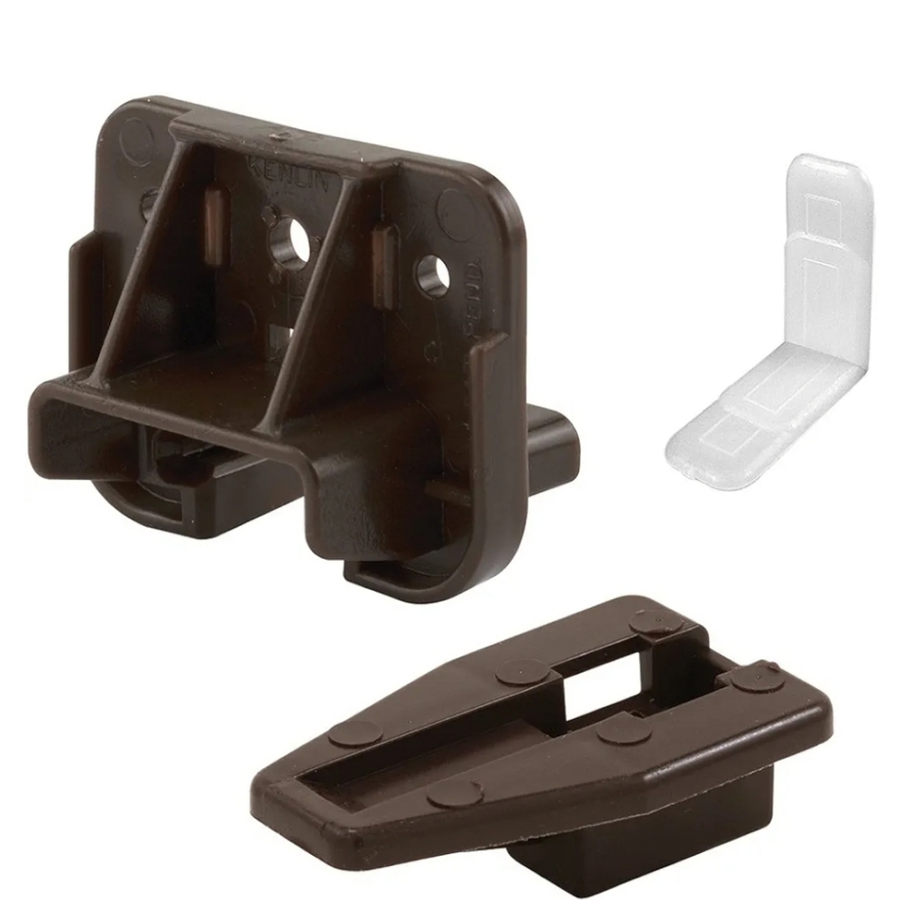 Prime-Line R 7321 Drawer Track Guide and Glides - Replacement Furniture Parts